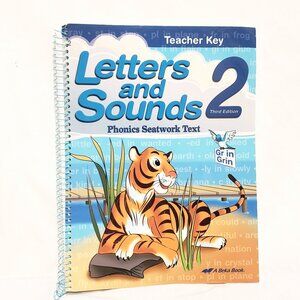 Abeka 2nd Grade Letters and Sounds Phonics Teacher Key 3rd Edition Homeschool